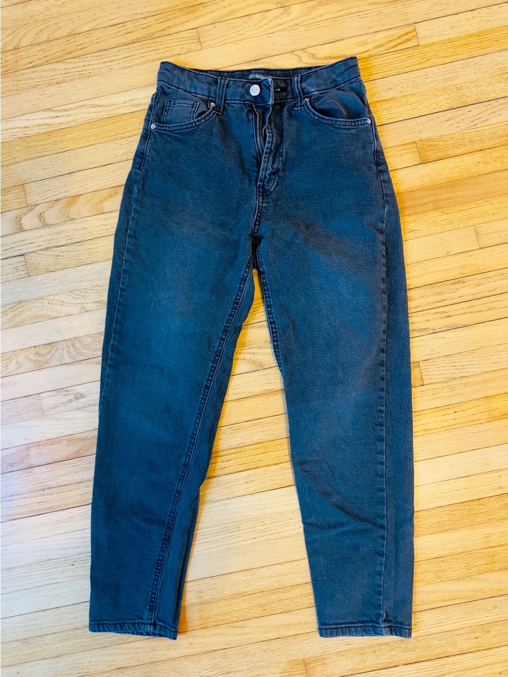 wild fable Mom Jeans in Washed Black